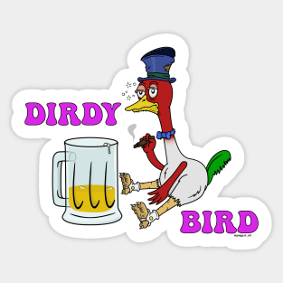 Dirdy Bird Sticker